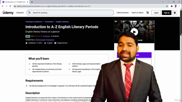 Introduction to A-Z English Literary Periods – Screenshot 3
