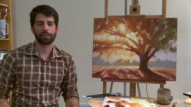 Impressionism - Paint this Autumn painting in oil or acrylic – Screenshot 1