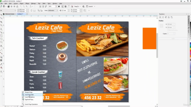 Sıfırdan Bol Uygulamalı Sektörel Bilgilerle Corel Draw 2020 – Screenshot 3