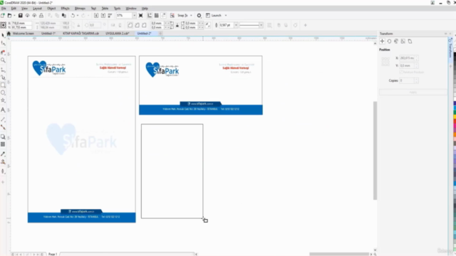 Sıfırdan Bol Uygulamalı Sektörel Bilgilerle Corel Draw 2020 – Screenshot 4