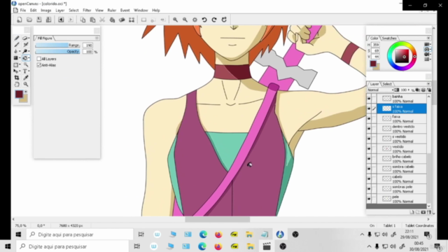 Finalizaçao de personagens estilo anime – Screenshot 3