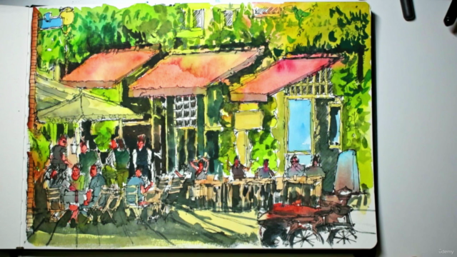 Urban Sketching Essentials: Create Your Own Coloring Books – Screenshot 4