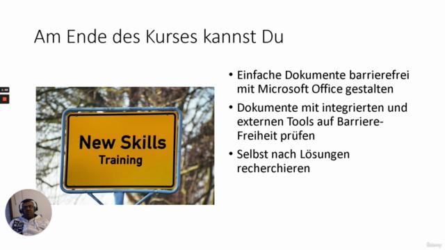 Barrierefreie PDF mit Microsoft Office – Screenshot 2