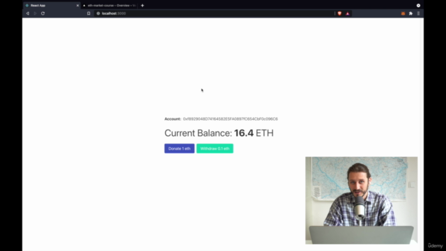 Ethereum with Solidity, React & Next.js - The Complete Guide – Screenshot 1