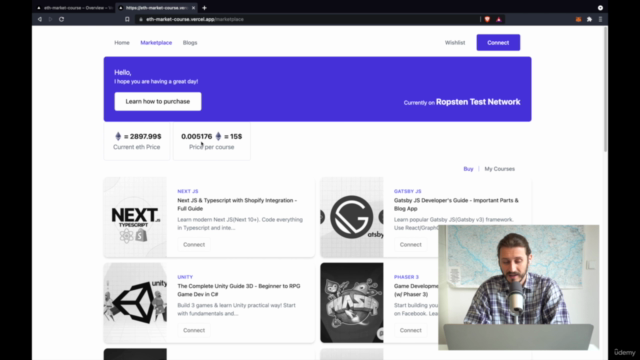 Ethereum with Solidity, React & Next.js - The Complete Guide – Screenshot 3