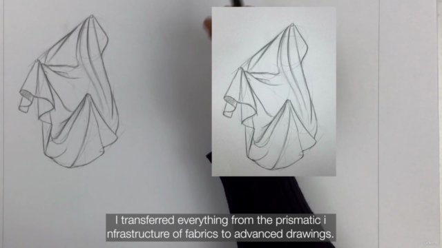 Charcoal Fabric Drawing and Toning Course in Fashion Design - Screenshot_01