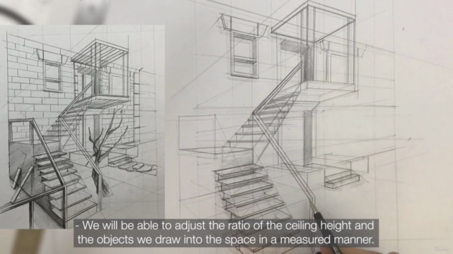 Outdoor and Building Drawing Course with Perspective - Screenshot_03
