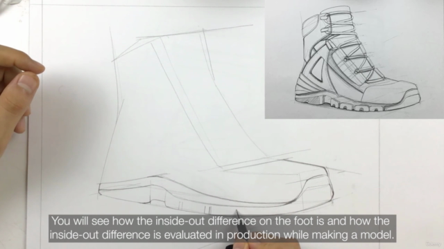Shoe Drawing Course with Perspective Techniques – Screenshot 4