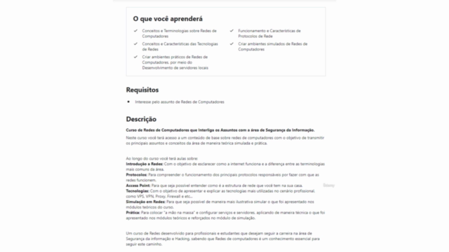 Redes Para Segurança da Informação – Screenshot 2
