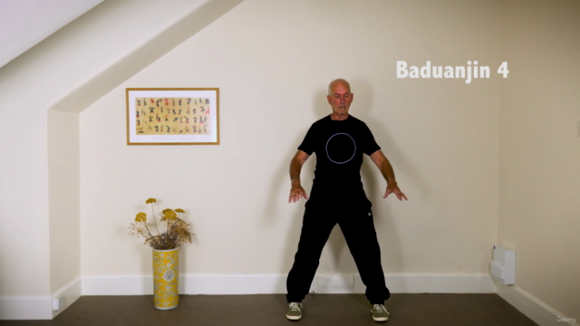 Learn the baduanjin (ba duan jin) qigong form – Screenshot 1