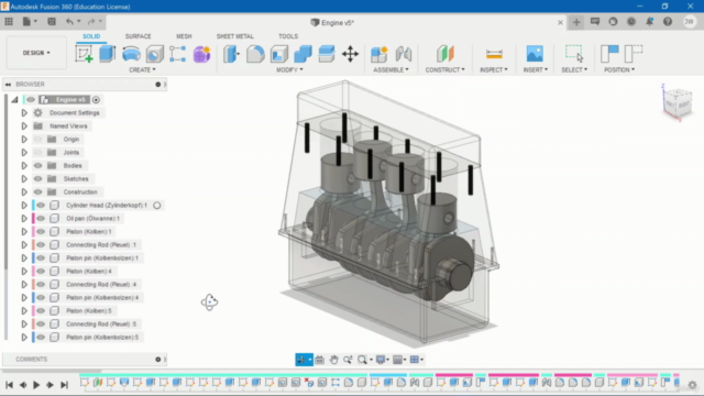 Fusion 360 étape par étape | CAO, FEM et FAO pour débutants – Screenshot 3