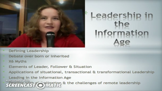 Successful Leadership Skills in the Information Age – Screenshot 1