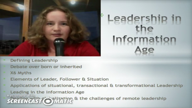 Successful Leadership Skills in the Information Age – Screenshot 2