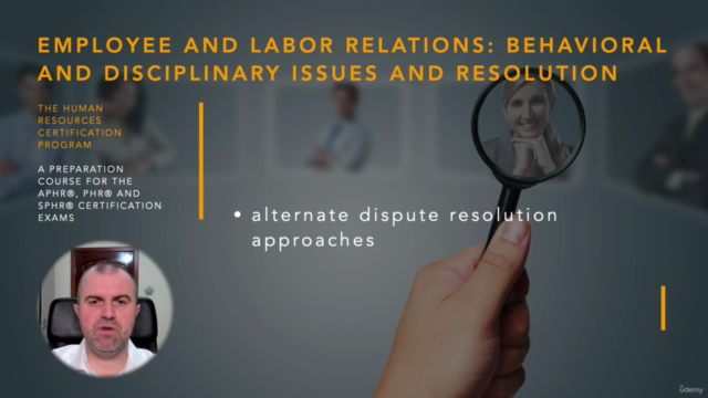 Behavioral and Disciplinary Issues Resolution(HRCI-PHR/SPHR) – Screenshot 3