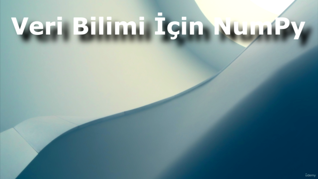 Veri Bilimi İçin NumPy – Screenshot 1