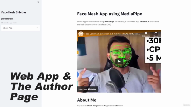 StreamLit OpenCV Computer Vision Web App – Screenshot 2