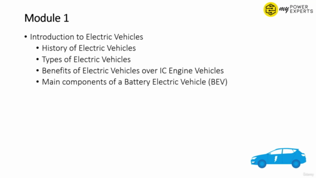 Basics of Electric Vehicle and EV Charging – Screenshot 1