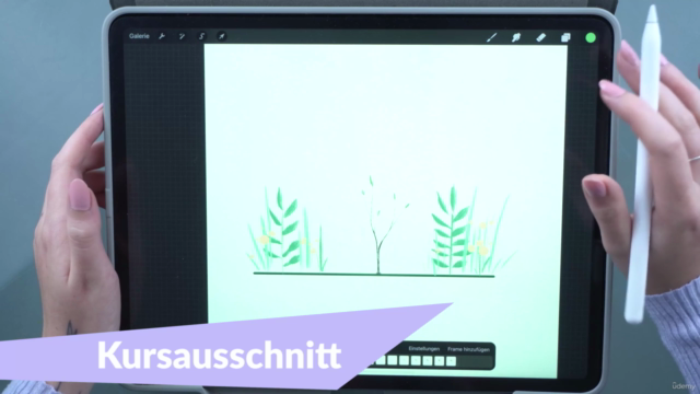 Procreate Masterclass: Digitales Zeichnen auf dem iPad – Screenshot 4