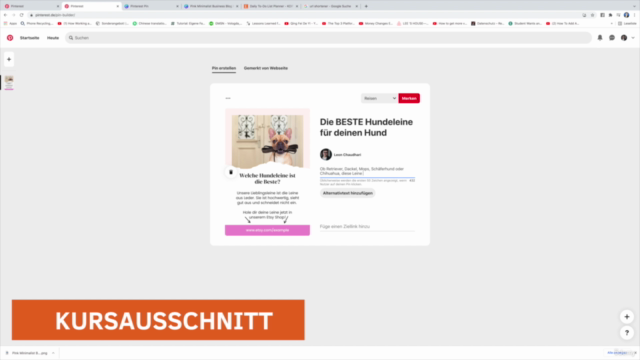 Etsy Meisterkurs: Etsy Shop eröffnen, SEO & Werbung schalten – Screenshot 4