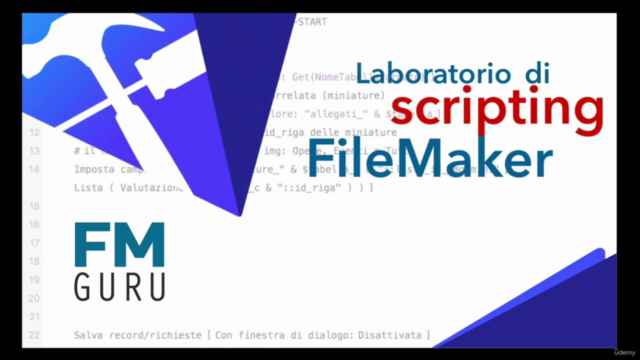Laboratorio di scripting FileMaker - parte seconda – Screenshot 1