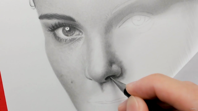 Drawing a Realistic Portrait with Graphite – Screenshot 3