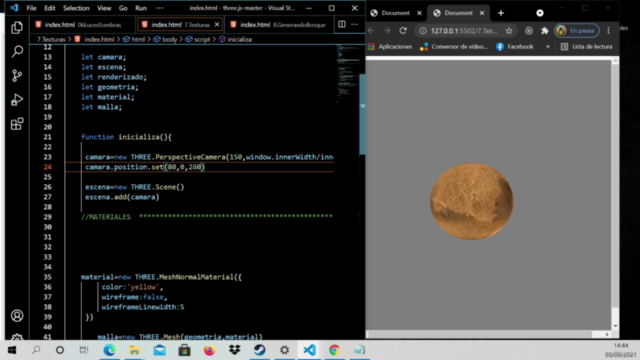 Aprende Three.js , 3D en el navegador – Screenshot 4