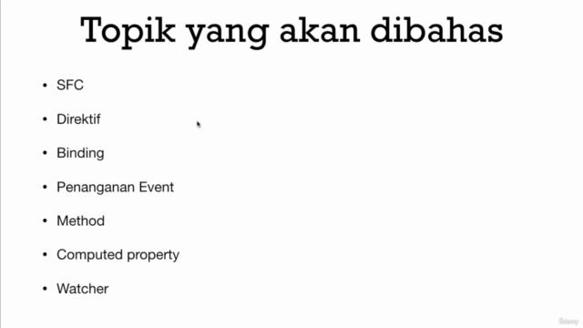 Kursus Vue.js 3 Tingkat Lanjut – Screenshot 1