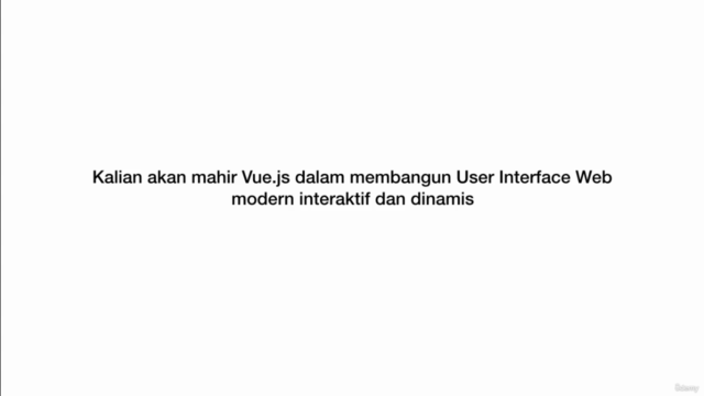 Kursus Vue.js 3 Tingkat Lanjut – Screenshot 4