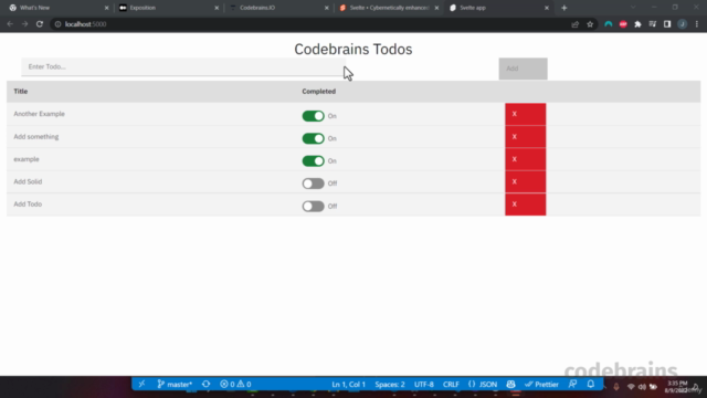 Build A TodoList with Python, FastAPI and Svelte – Screenshot 1