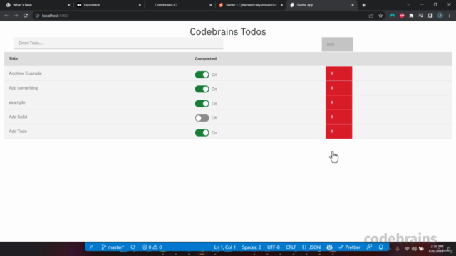 Build A TodoList with Python, FastAPI and Svelte – Screenshot 3