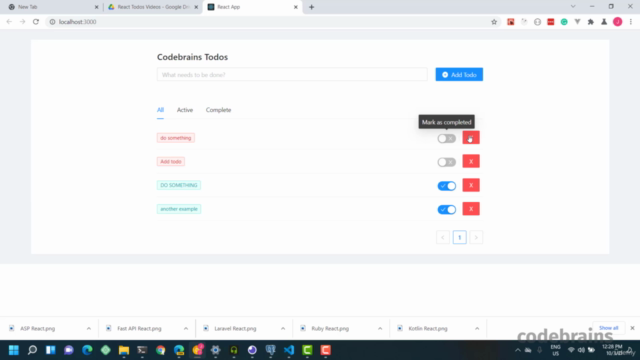 Build A TodoList with Kotlin, Spring Boot and React – Screenshot 3