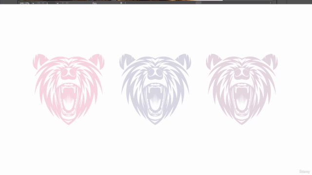 Logo design course in adobe illustrator: bear mascot design - Screenshot_01