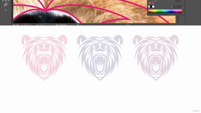 Logo design course in adobe illustrator: bear mascot design - Screenshot_02