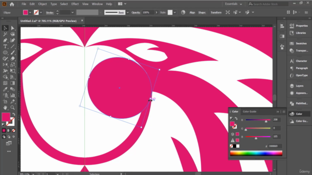 Logo design course in adobe illustrator: bear mascot design - Screenshot_03