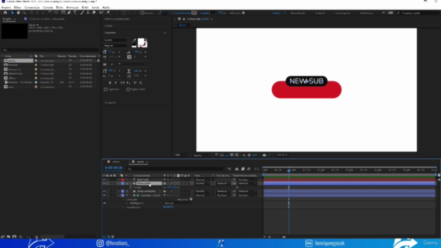 After Effects: Criando Overlays animadas para Live Stream – Screenshot 1