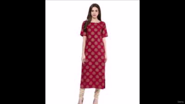 Beginners Indian Kurti (kameez ) Making Course – Screenshot 3