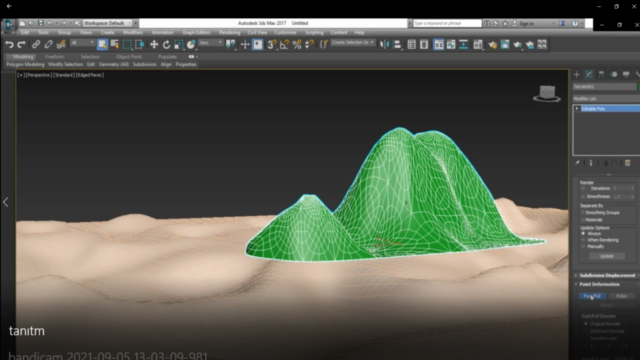3ds Max'in,Jeoloji'de kullanımı.Eğitim değil tanıtım videosu – Screenshot 4