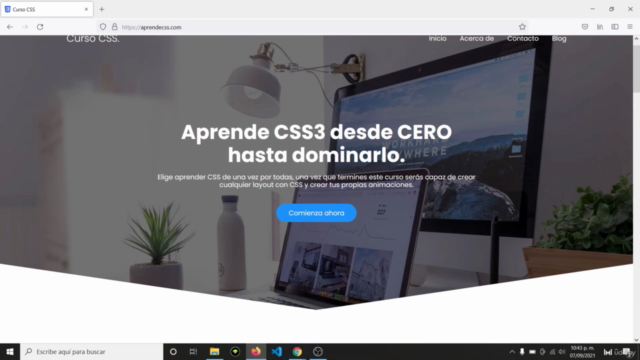 CREA una PAGINA WEB desde CERO (HTML CSS JS) – Screenshot 1