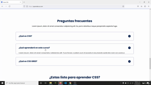 CREA una PAGINA WEB desde CERO (HTML CSS JS) – Screenshot 2