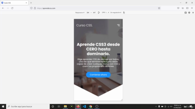 CREA una PAGINA WEB desde CERO (HTML CSS JS) – Screenshot 3