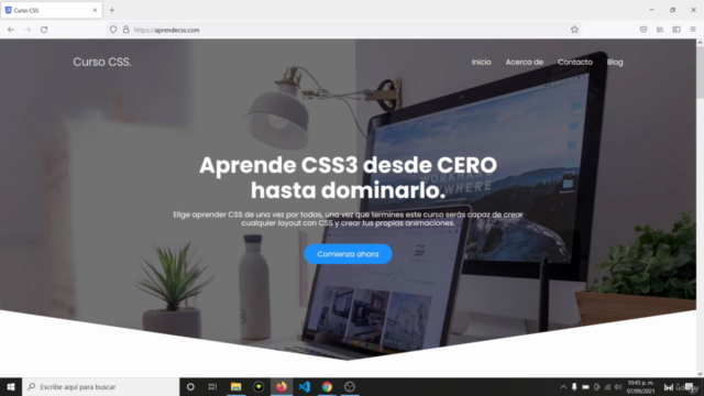 CREA una PAGINA WEB desde CERO (HTML CSS JS) – Screenshot 4