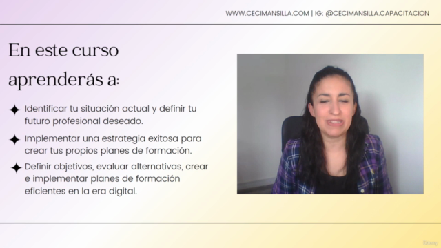 Creá tu propio plan de formación profesional – Screenshot 1