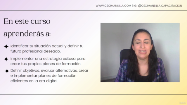 Creá tu propio plan de formación profesional – Screenshot 3