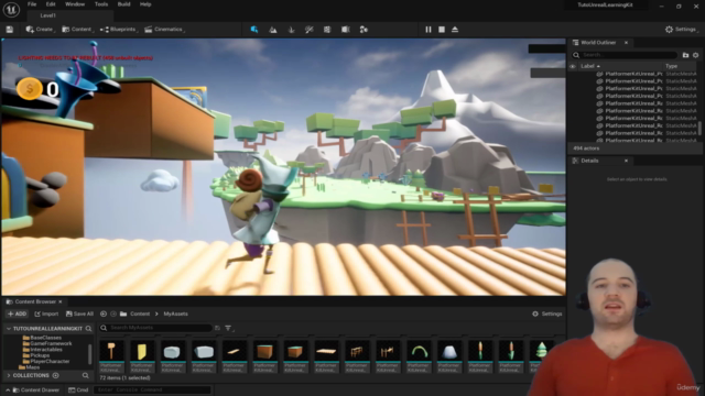 UNREAL ENGINE 5 : Guide complet développeur de jeux – Screenshot 1