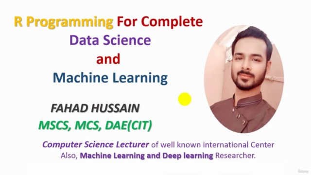 R Programming for Complete Data Science and Machine Learning – Screenshot 1