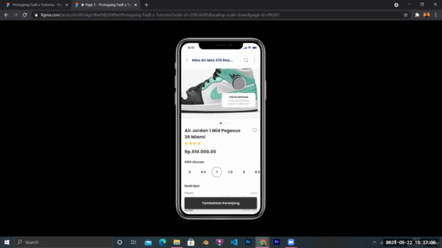 Kelas Dasar Prototyping with Figma – Screenshot 3