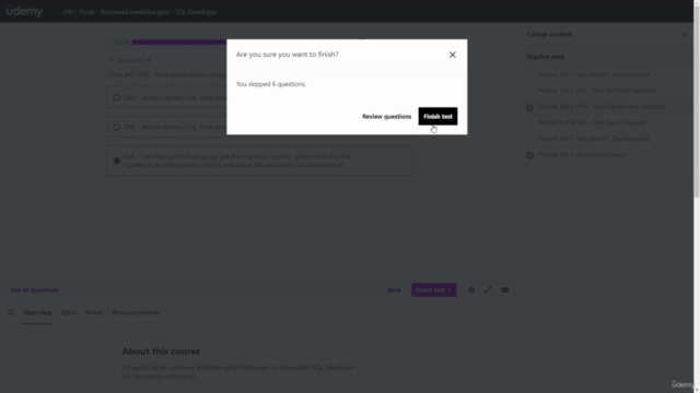 300+ Pytań - Rozmowa kwalifikacyjna dla SQL Developera – Screenshot 4