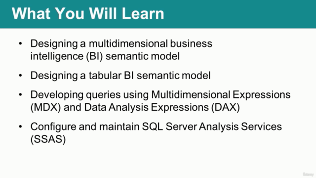 Business Intelligence (BI) - Developing SQL Data Models – Screenshot 4