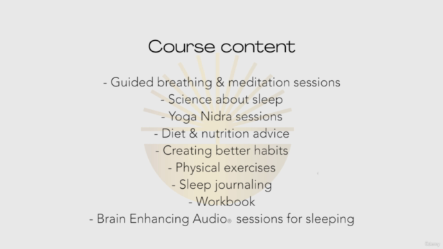 The Ultimate Sleep Course | Sleep good & Cure Insomnia - Screenshot_04