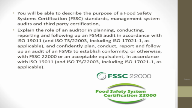 FSSC 22000 Lead Auditor Certification Course – Screenshot 3